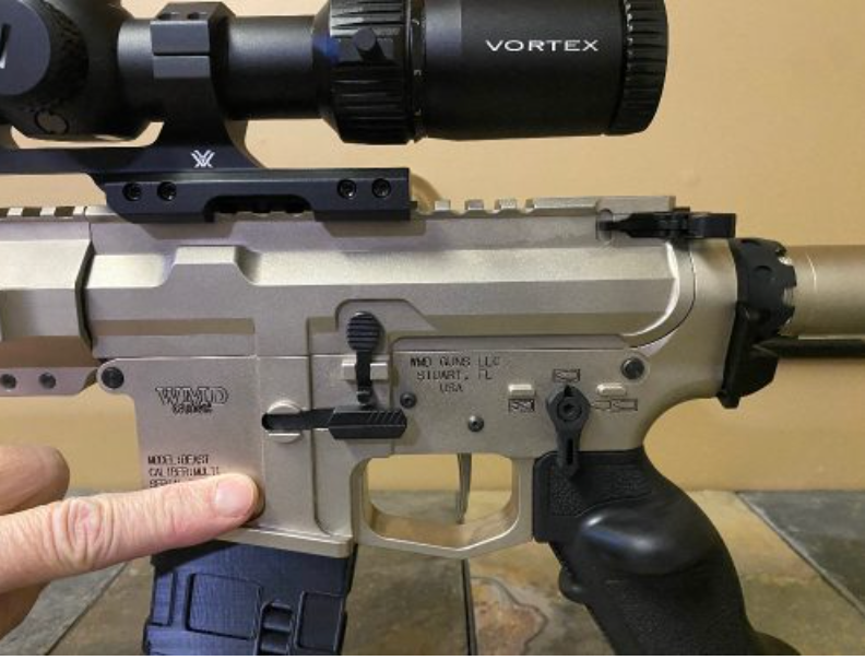 Scoped WMD Guns BEAST AR15 4